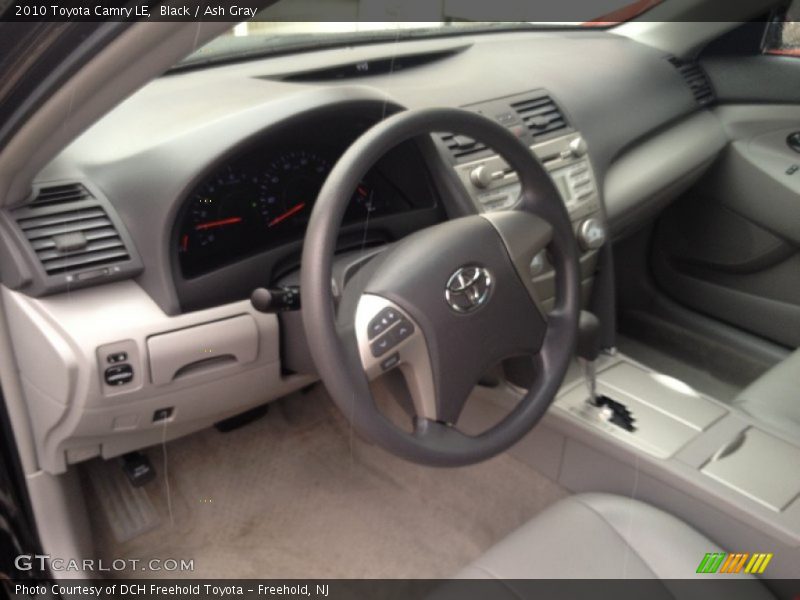 Black / Ash Gray 2010 Toyota Camry LE