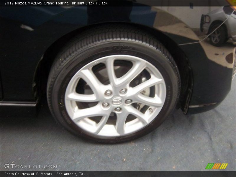 Brilliant Black / Black 2012 Mazda MAZDA5 Grand Touring