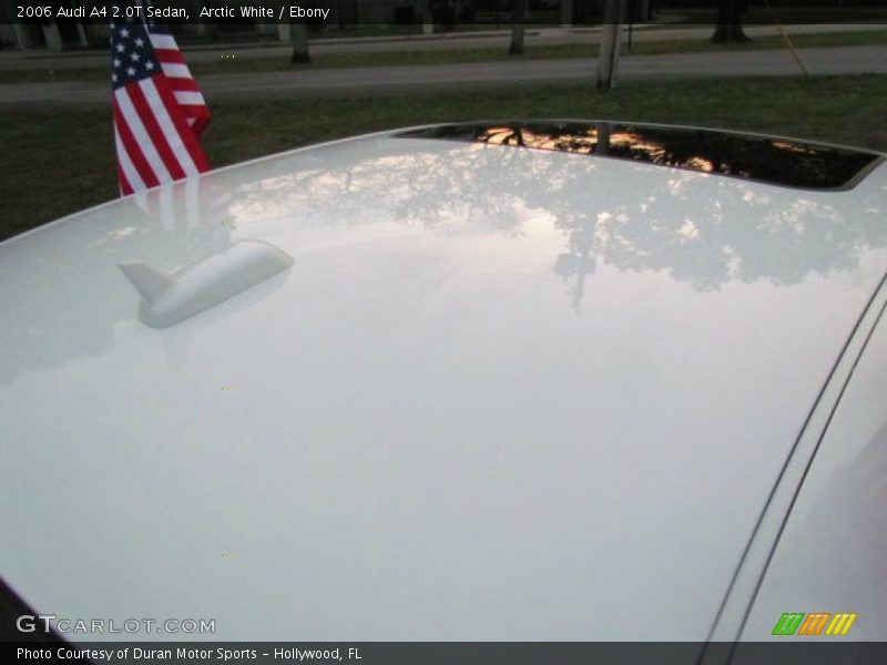 Arctic White / Ebony 2006 Audi A4 2.0T Sedan