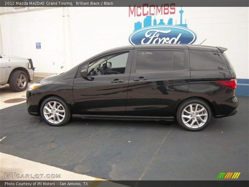 Brilliant Black / Black 2012 Mazda MAZDA5 Grand Touring