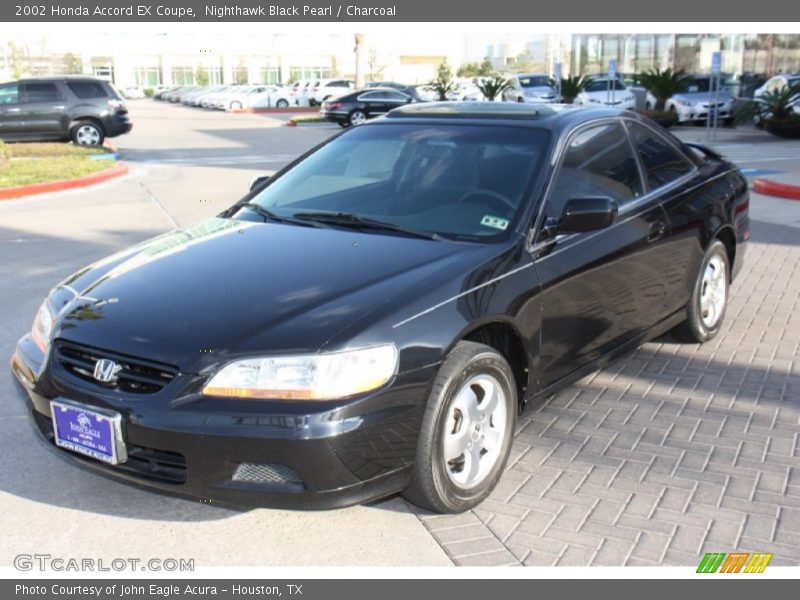 Nighthawk Black Pearl / Charcoal 2002 Honda Accord EX Coupe