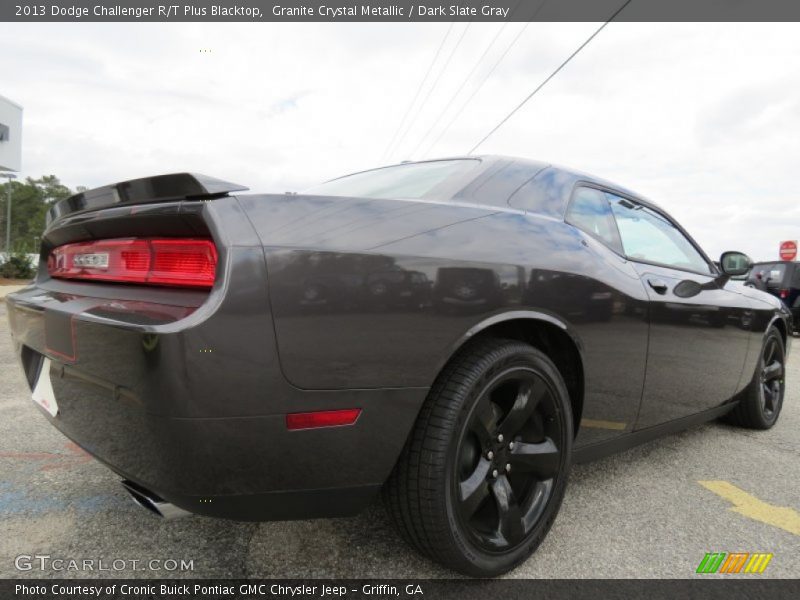 Granite Crystal Metallic / Dark Slate Gray 2013 Dodge Challenger R/T Plus Blacktop