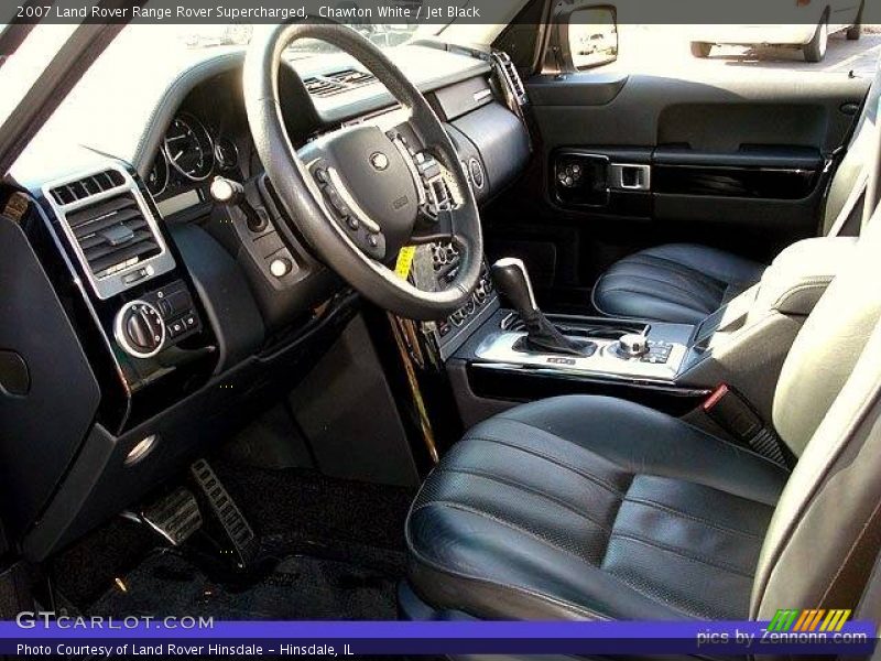 Chawton White / Jet Black 2007 Land Rover Range Rover Supercharged