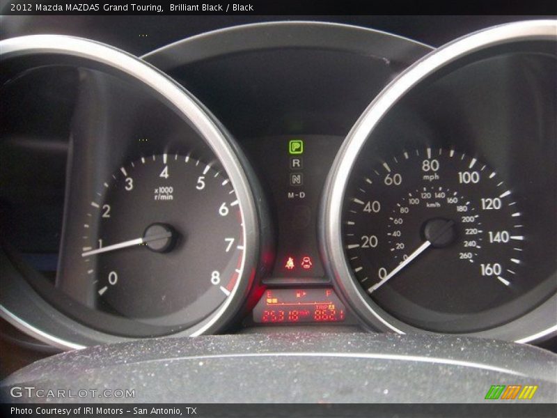 Brilliant Black / Black 2012 Mazda MAZDA5 Grand Touring
