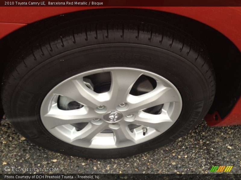 Barcelona Red Metallic / Bisque 2010 Toyota Camry LE