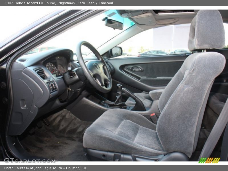  2002 Accord EX Coupe Charcoal Interior