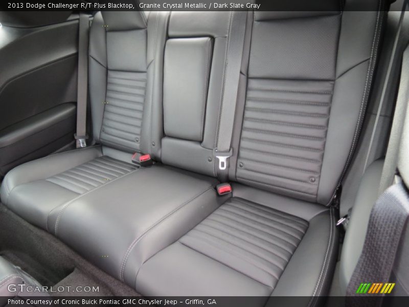 Granite Crystal Metallic / Dark Slate Gray 2013 Dodge Challenger R/T Plus Blacktop