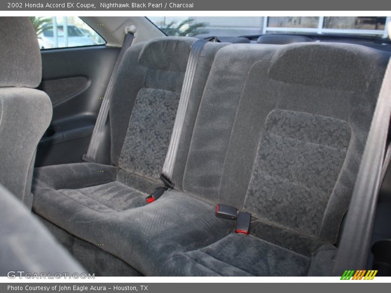 Rear Seat of 2002 Accord EX Coupe