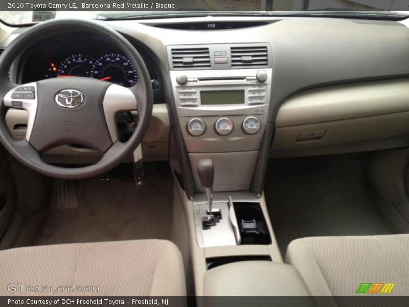Barcelona Red Metallic / Bisque 2010 Toyota Camry LE