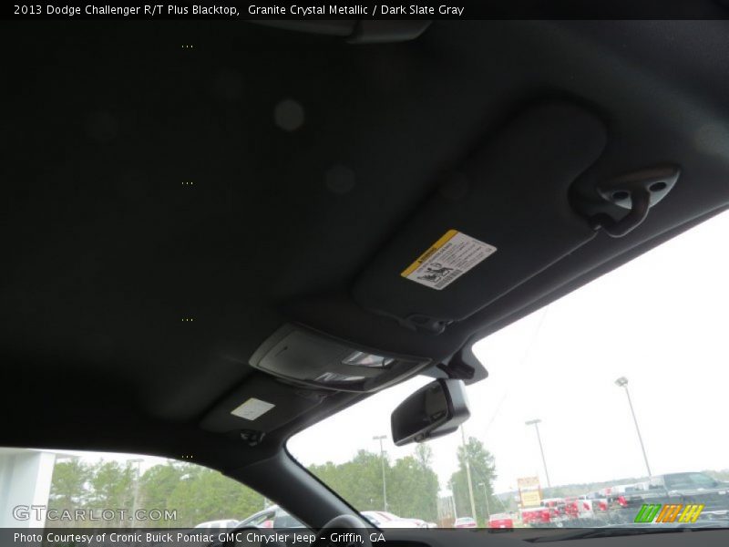 Granite Crystal Metallic / Dark Slate Gray 2013 Dodge Challenger R/T Plus Blacktop