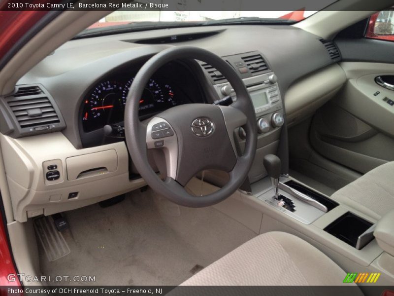 Barcelona Red Metallic / Bisque 2010 Toyota Camry LE