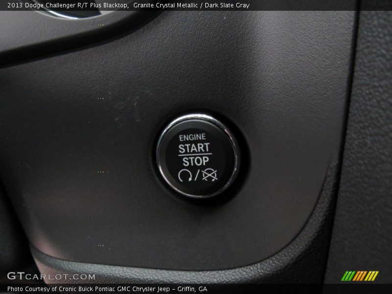 Granite Crystal Metallic / Dark Slate Gray 2013 Dodge Challenger R/T Plus Blacktop