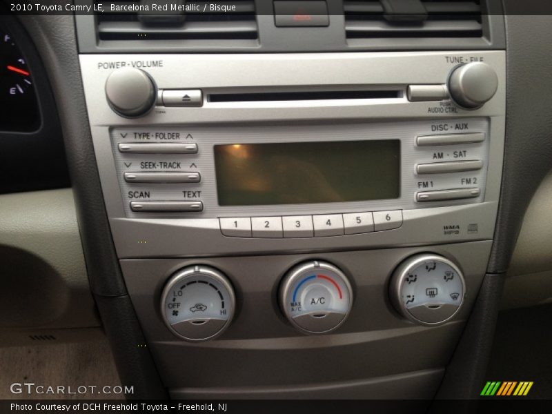 Barcelona Red Metallic / Bisque 2010 Toyota Camry LE