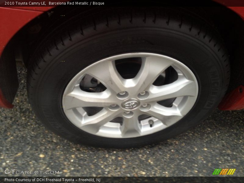 Barcelona Red Metallic / Bisque 2010 Toyota Camry LE