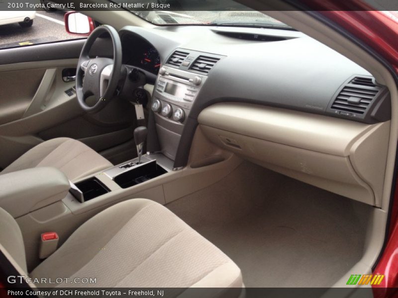 Barcelona Red Metallic / Bisque 2010 Toyota Camry LE