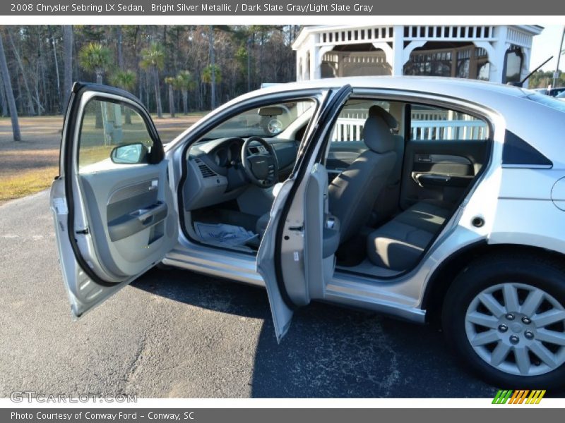 Bright Silver Metallic / Dark Slate Gray/Light Slate Gray 2008 Chrysler Sebring LX Sedan