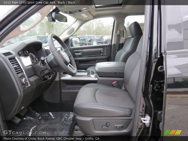  2013 1500 Sport Crew Cab 4x4 Black Interior