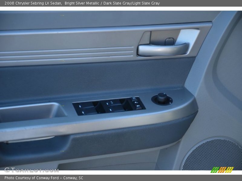 Bright Silver Metallic / Dark Slate Gray/Light Slate Gray 2008 Chrysler Sebring LX Sedan