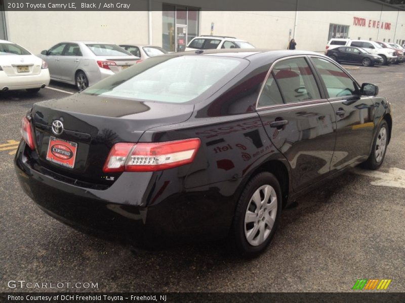 Black / Ash Gray 2010 Toyota Camry LE