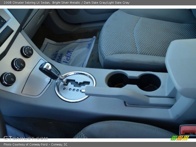 Bright Silver Metallic / Dark Slate Gray/Light Slate Gray 2008 Chrysler Sebring LX Sedan