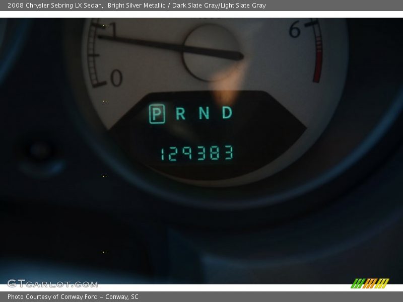 Bright Silver Metallic / Dark Slate Gray/Light Slate Gray 2008 Chrysler Sebring LX Sedan