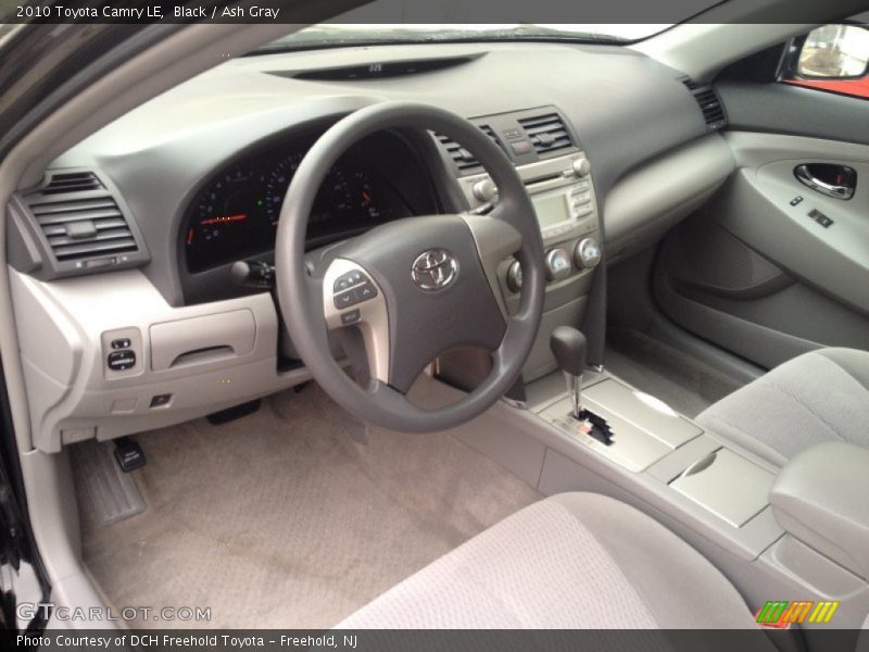 Black / Ash Gray 2010 Toyota Camry LE