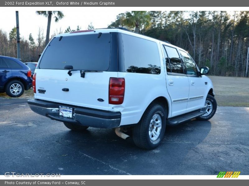 Oxford White / Medium Graphite 2002 Ford Expedition XLT