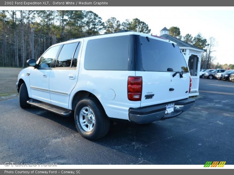 Oxford White / Medium Graphite 2002 Ford Expedition XLT
