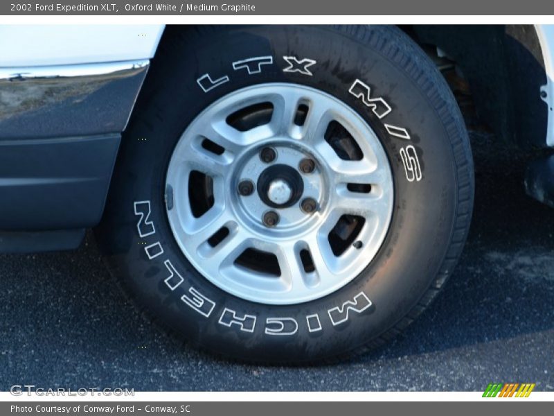 Oxford White / Medium Graphite 2002 Ford Expedition XLT