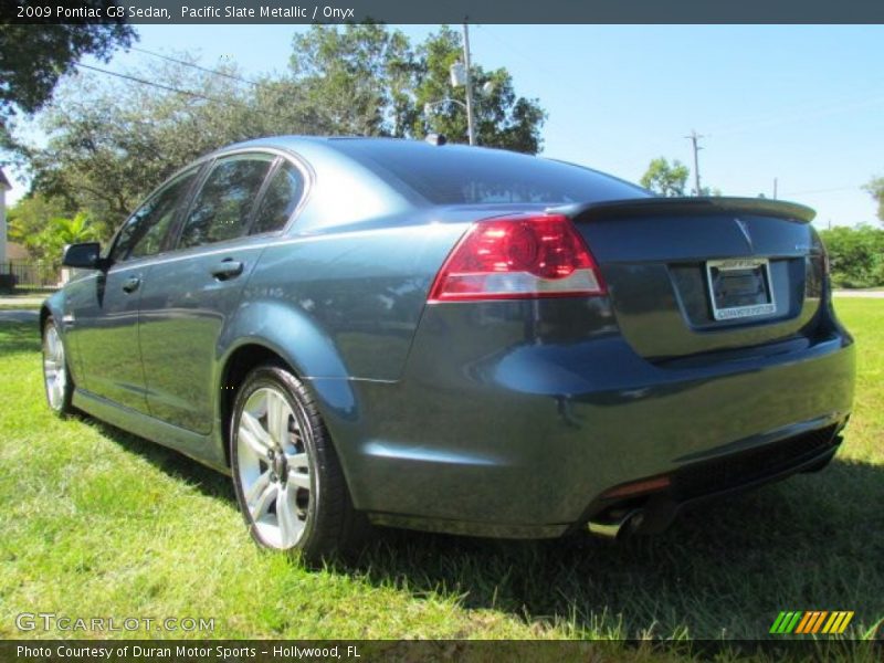 Pacific Slate Metallic / Onyx 2009 Pontiac G8 Sedan