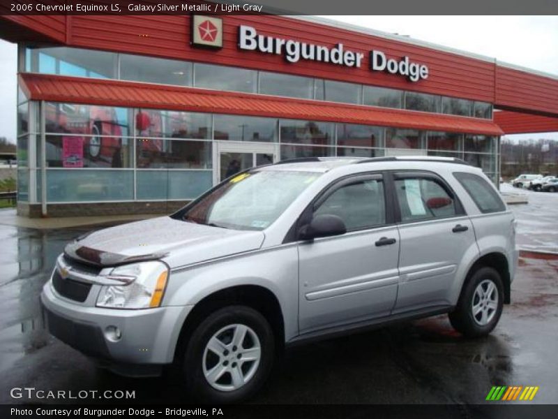 Galaxy Silver Metallic / Light Gray 2006 Chevrolet Equinox LS