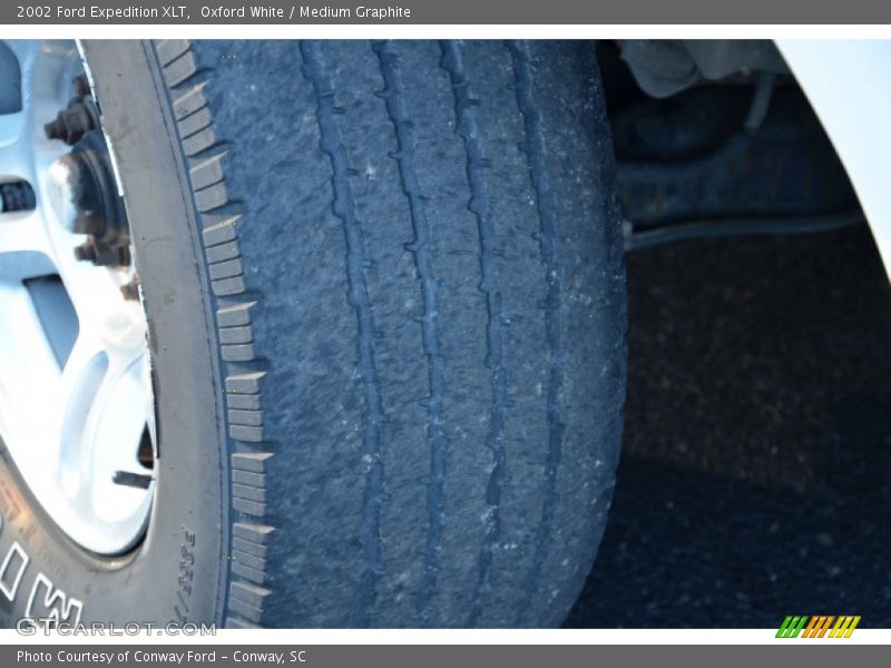 Oxford White / Medium Graphite 2002 Ford Expedition XLT