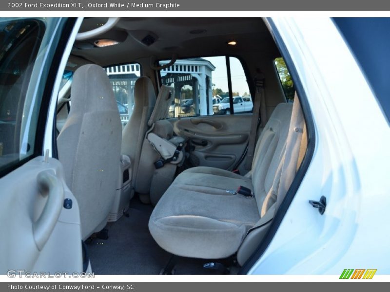 Oxford White / Medium Graphite 2002 Ford Expedition XLT