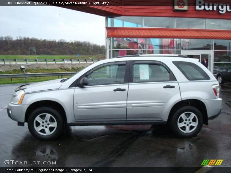 Galaxy Silver Metallic / Light Gray 2006 Chevrolet Equinox LS