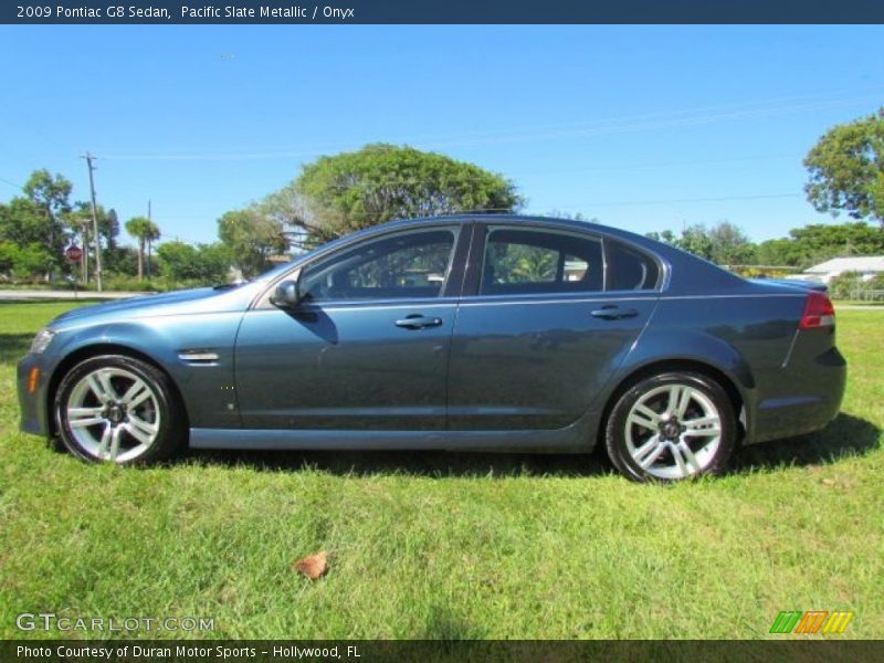 Pacific Slate Metallic / Onyx 2009 Pontiac G8 Sedan