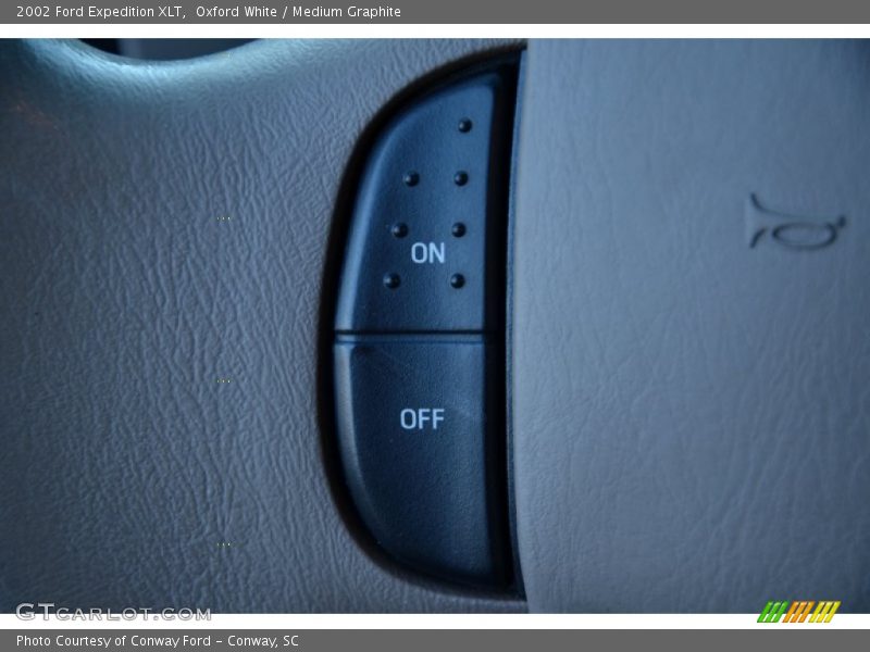 Oxford White / Medium Graphite 2002 Ford Expedition XLT