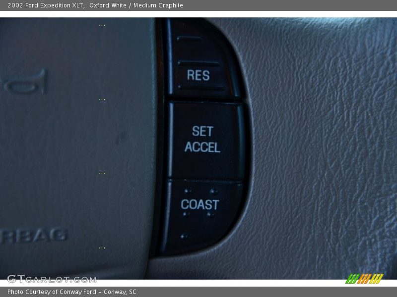 Oxford White / Medium Graphite 2002 Ford Expedition XLT