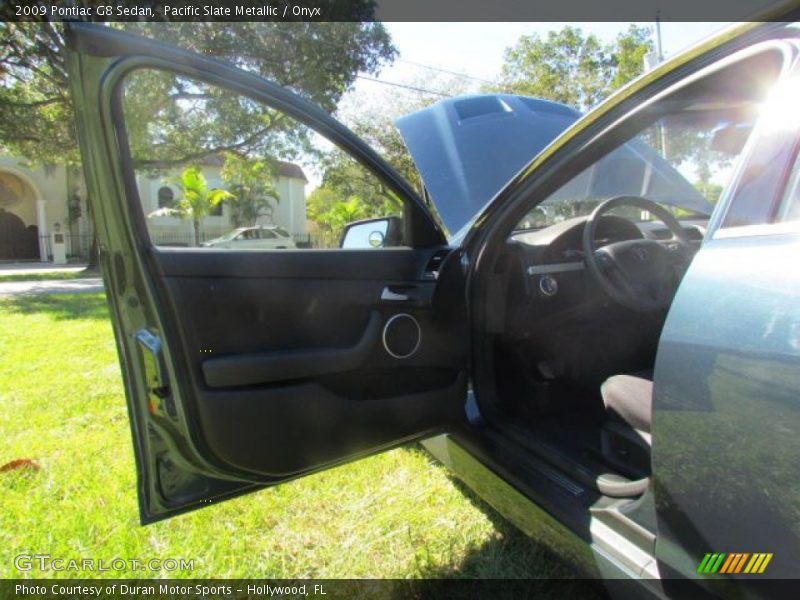 Pacific Slate Metallic / Onyx 2009 Pontiac G8 Sedan