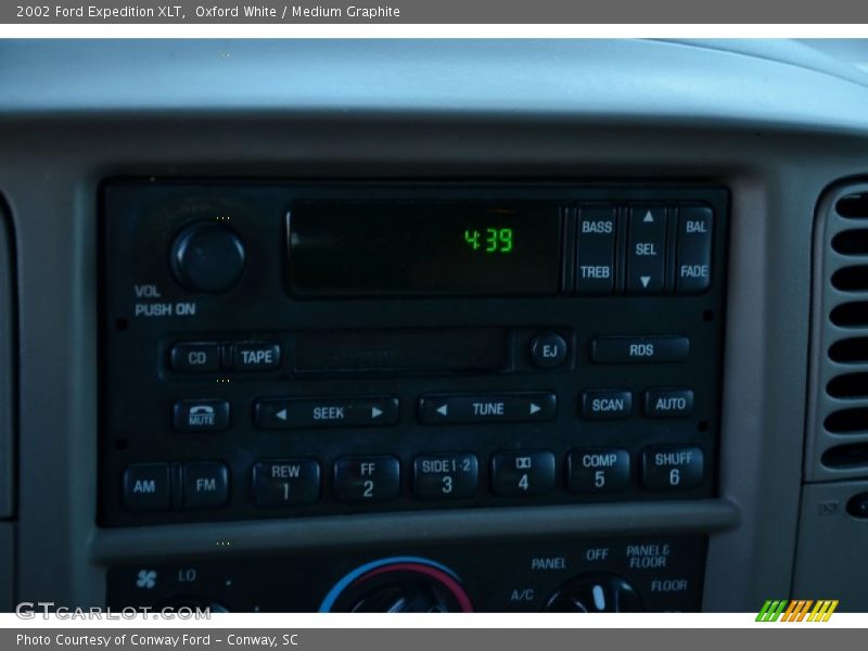 Oxford White / Medium Graphite 2002 Ford Expedition XLT
