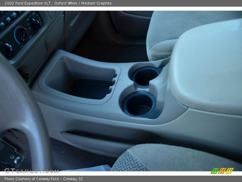Oxford White / Medium Graphite 2002 Ford Expedition XLT