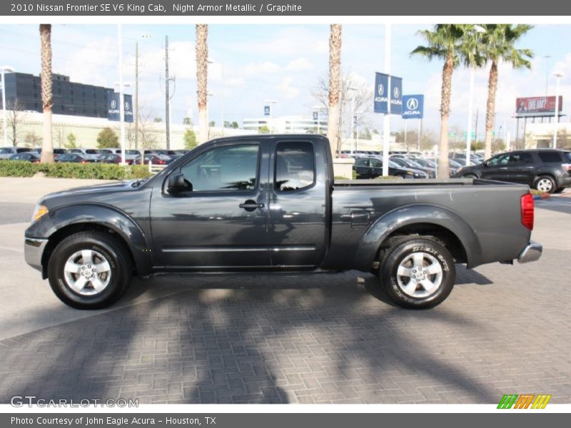 2010 Frontier SE V6 King Cab Night Armor Metallic