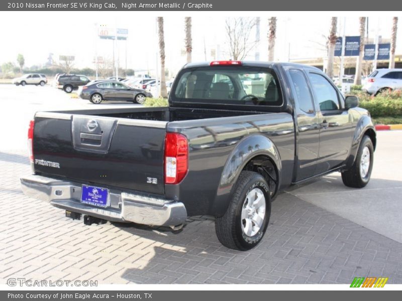 Night Armor Metallic / Graphite 2010 Nissan Frontier SE V6 King Cab