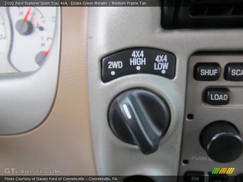 Controls of 2002 Explorer Sport Trac 4x4