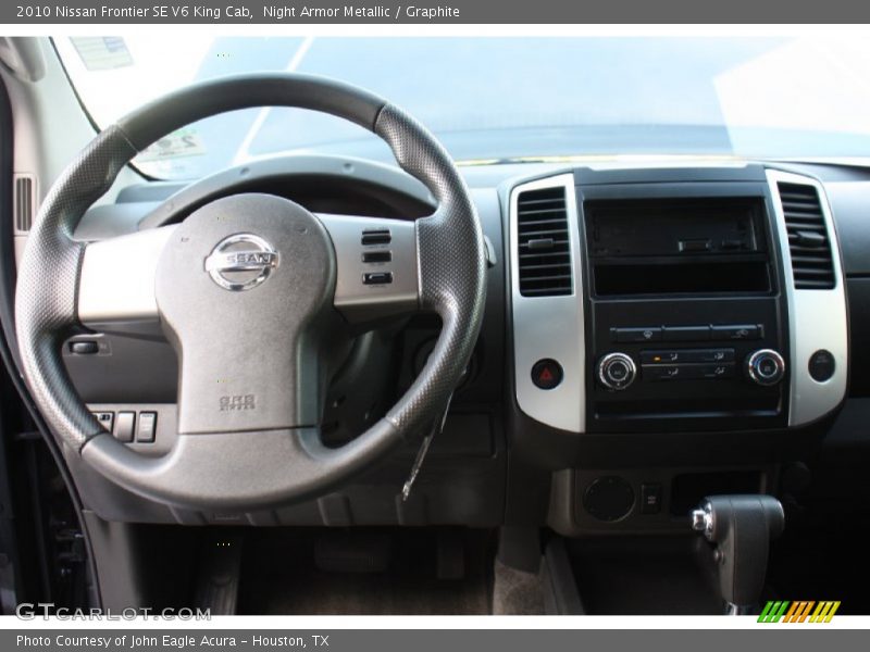Dashboard of 2010 Frontier SE V6 King Cab