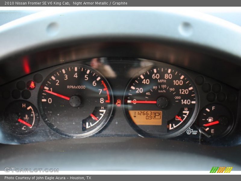  2010 Frontier SE V6 King Cab SE V6 King Cab Gauges