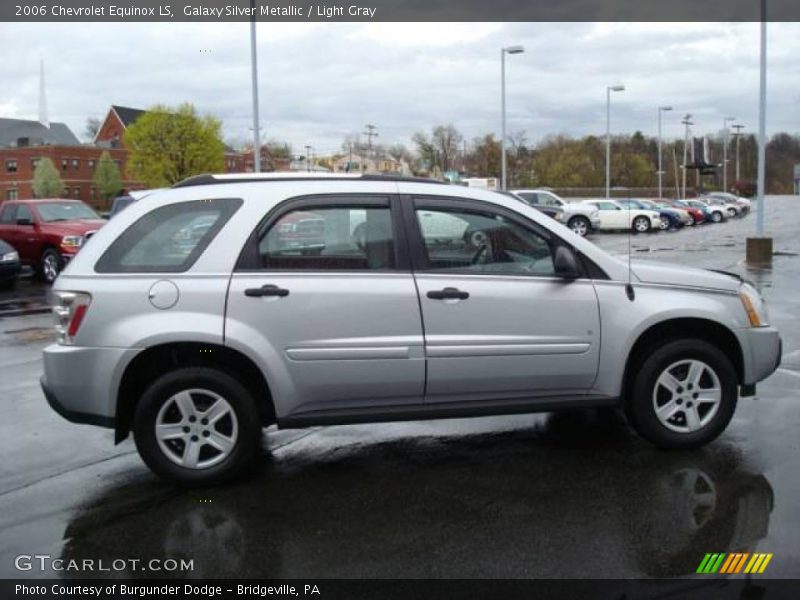 Galaxy Silver Metallic / Light Gray 2006 Chevrolet Equinox LS
