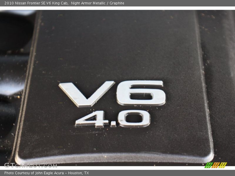 Night Armor Metallic / Graphite 2010 Nissan Frontier SE V6 King Cab