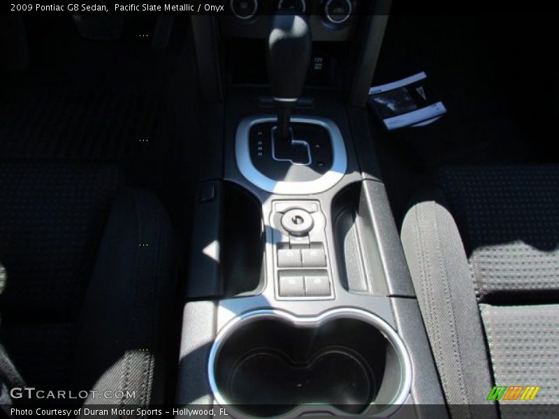Pacific Slate Metallic / Onyx 2009 Pontiac G8 Sedan