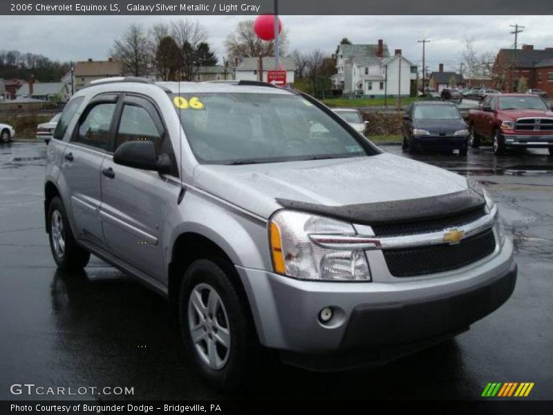 Galaxy Silver Metallic / Light Gray 2006 Chevrolet Equinox LS