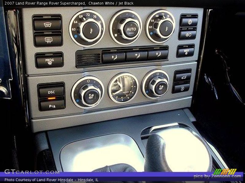 Chawton White / Jet Black 2007 Land Rover Range Rover Supercharged